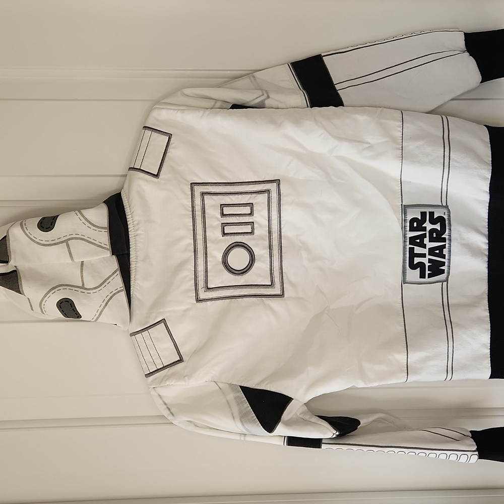 Kids Stormtrooper Jacket - White and Black - Picture 6 of 7